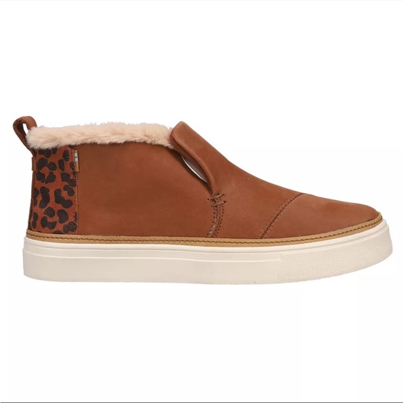 TOMS Paxton Slip-on Sneaker with Leopard Print Detail on Back - Picture 2 of 10